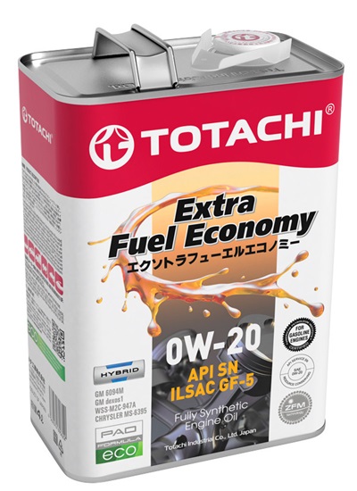 Масло моторное TOTACHI Extra Fuel Economy 0W-20 4л.