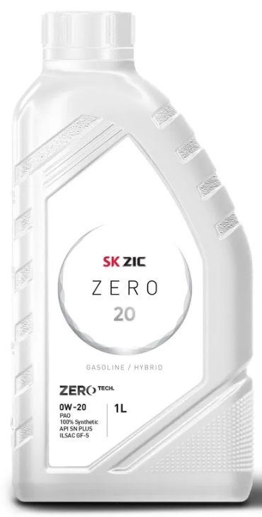 Масло моторное ZIC ZERO 20 0W-20 1л.