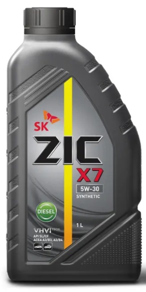 Масло моторное ZIC X7 LS 5W-30 1л.