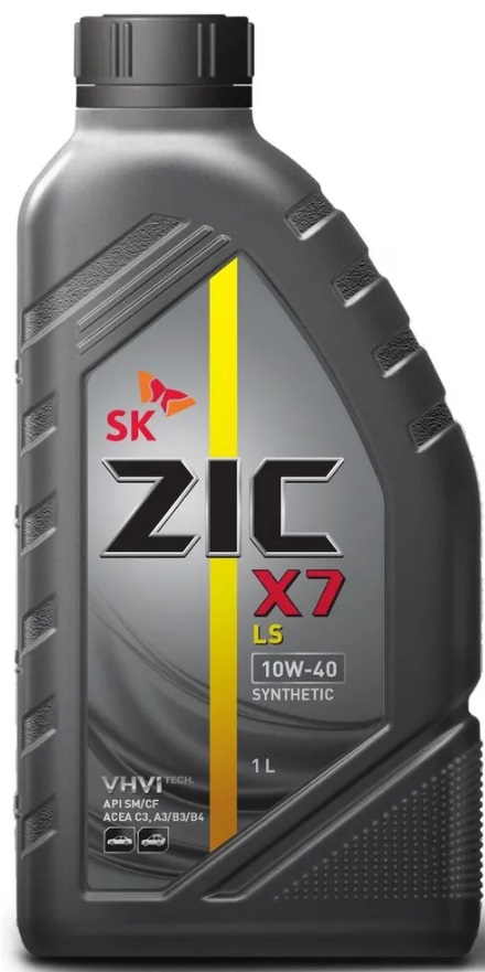 Масло моторное ZIC X7 LS 10W-40 1л.