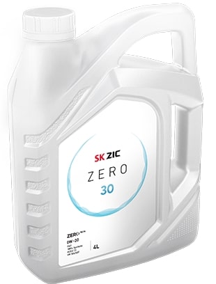 Масло моторное ZIC ZERO 30 0W-30 4л.