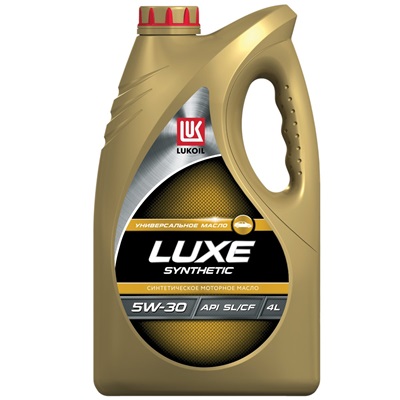Масло моторное LUKOIL LUXE SYNTHETIC 5W-30, API SL/CF 4л.