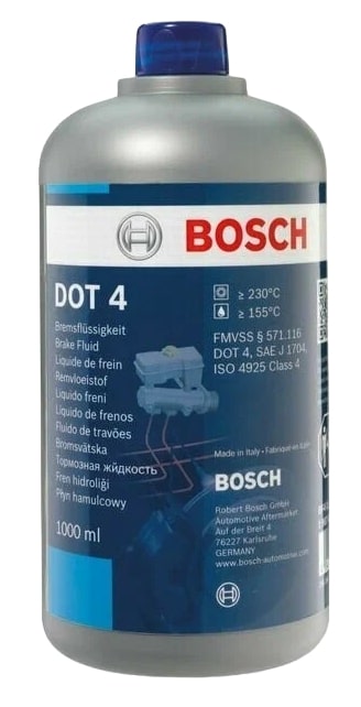 Жидкость тормозная Bosch DOT-4 500мл.
