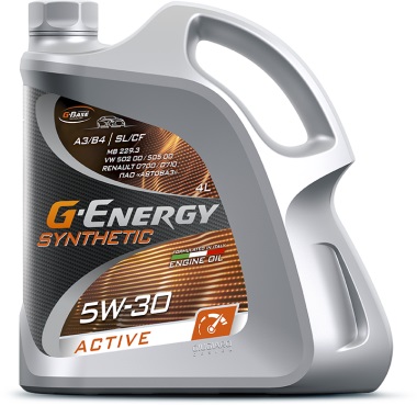 Масло моторное G-Energy Synthetic Active 5W-30 4л.