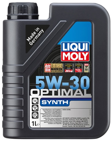 Масло моторное LIQUI MOLY НС-синтетическое моторное масло Optimal Synth 5W-30 39000 1л.