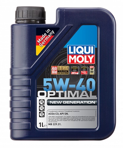 Масло моторное Liqui Moly Optimal New Generation 5W-40 1л.