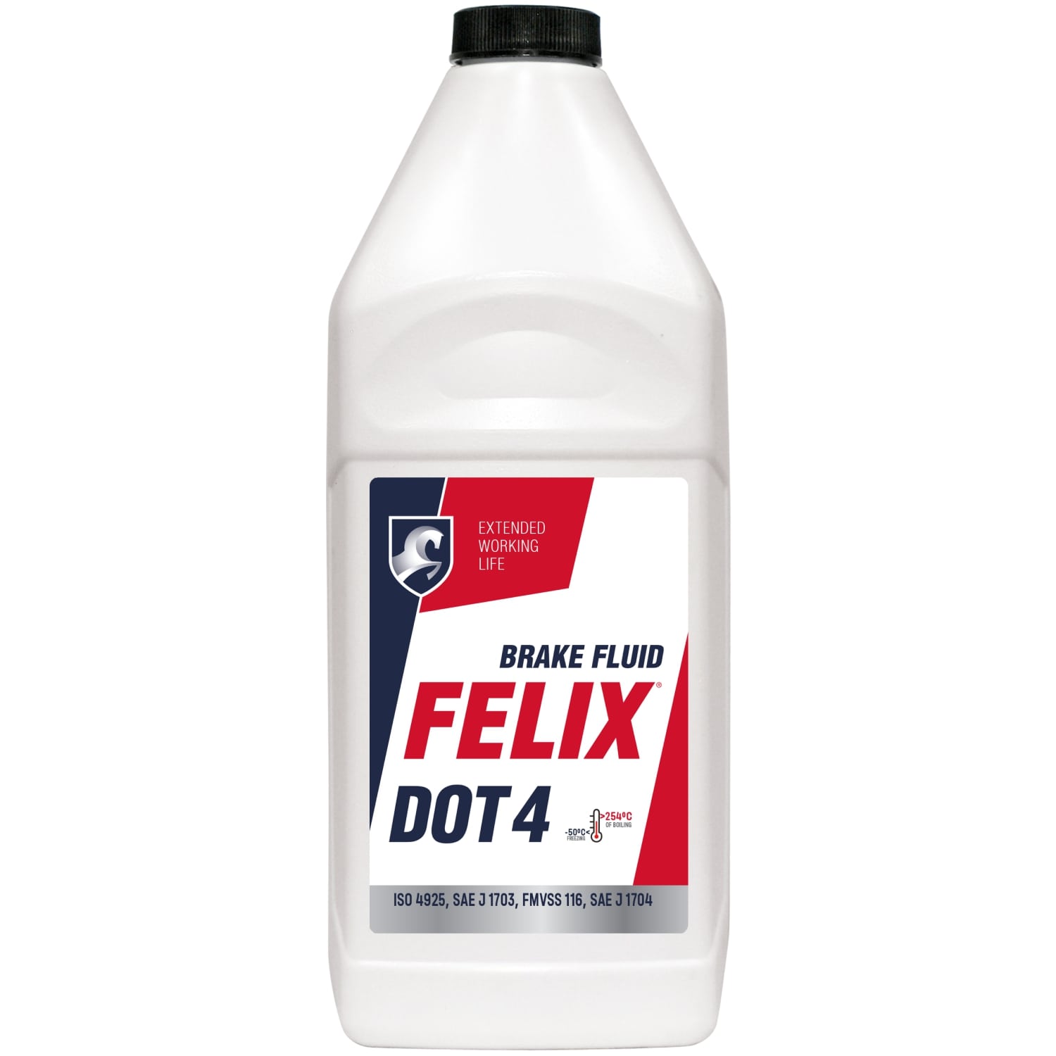 Жидкость тормозная FELIX DOT-4 910гр.