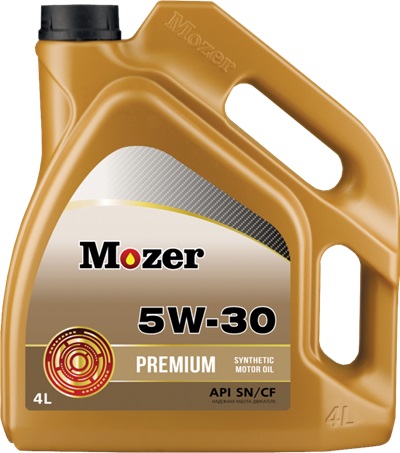 Масло моторное Mozer PREMIUM SAE 5W-30 API SN/CF 4л.
