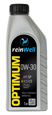 Масло моторное ReinWell 4947 0W-30 API SP, ACEA C2 1л.