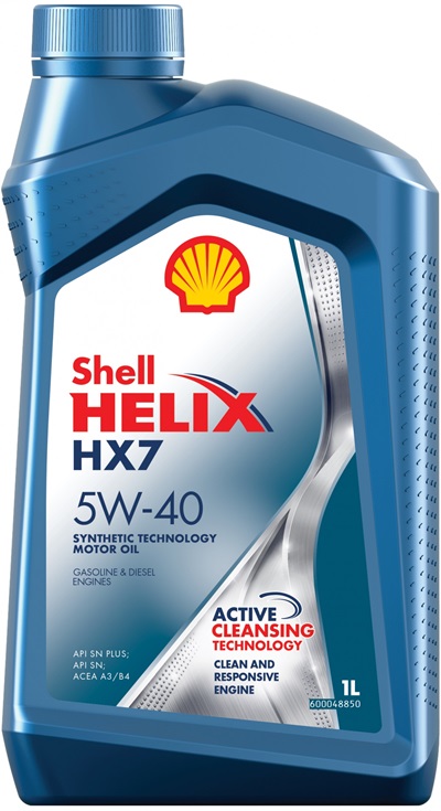 Масло моторное Shell Helix HX7 5W-40 1л.