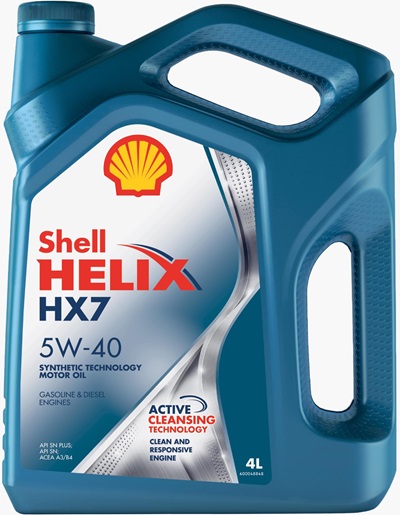 Масло моторное Shell Helix HX7 5W-40 4л.
