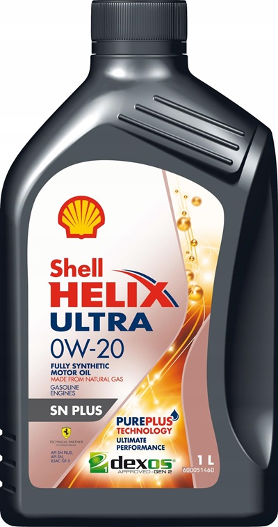 Масло моторное Shell Helix Ultra SN PLUS 0W-20 1л.