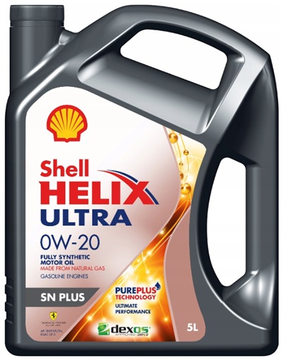 Масло моторное Shell Helix Ultra SN PLUS 0W-20 5л.