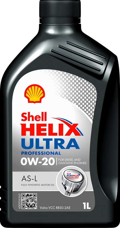 Масло моторное Shell Helix Ultra Professional AS-L 0W-20 1л.