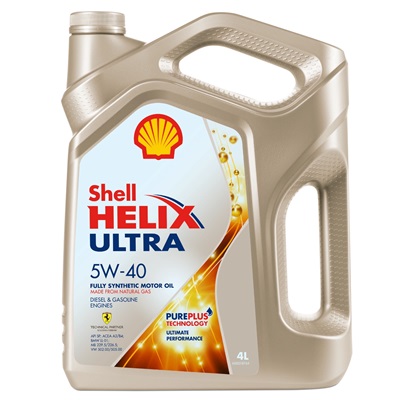 Масло моторное Shell Helix Ultra 5W-40 API SP 4л.