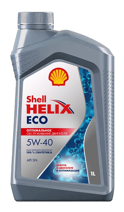 Масло моторное Shell Helix ECO 5W-40 1л.