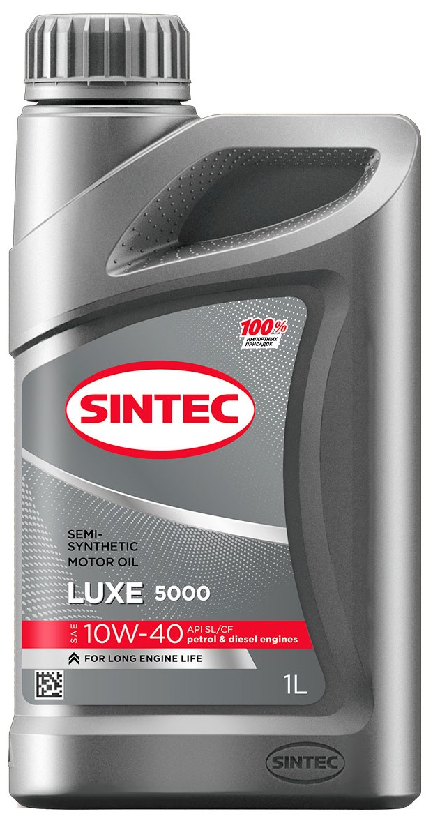 Масло моторное SINTEC LUXE SAE 10W-40 API SL/CF 1л.