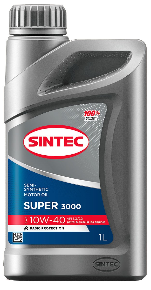 Масло моторное SINTEC SUPER 3000 10W-40 1л.