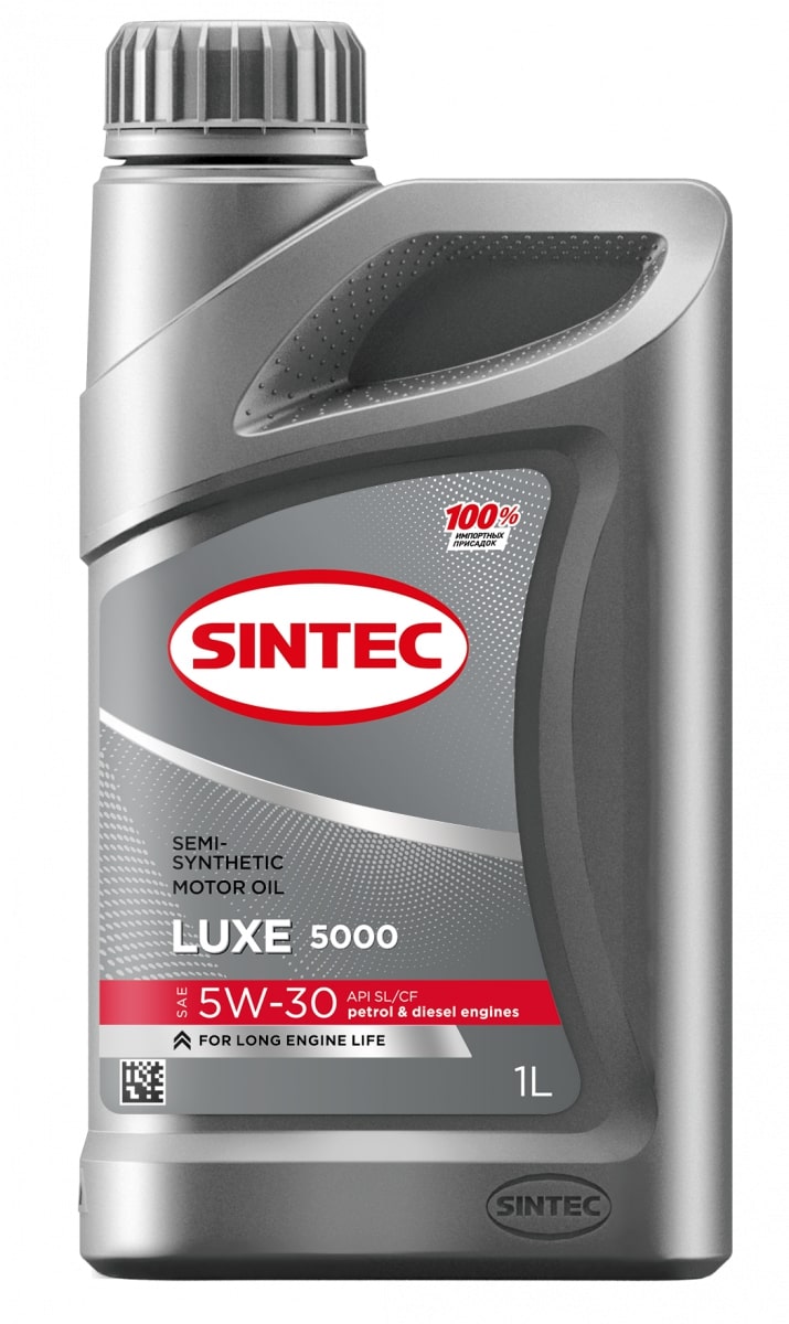 Масло моторное SINTEC LUXE 5000 5W-30 SL/CF 1л.