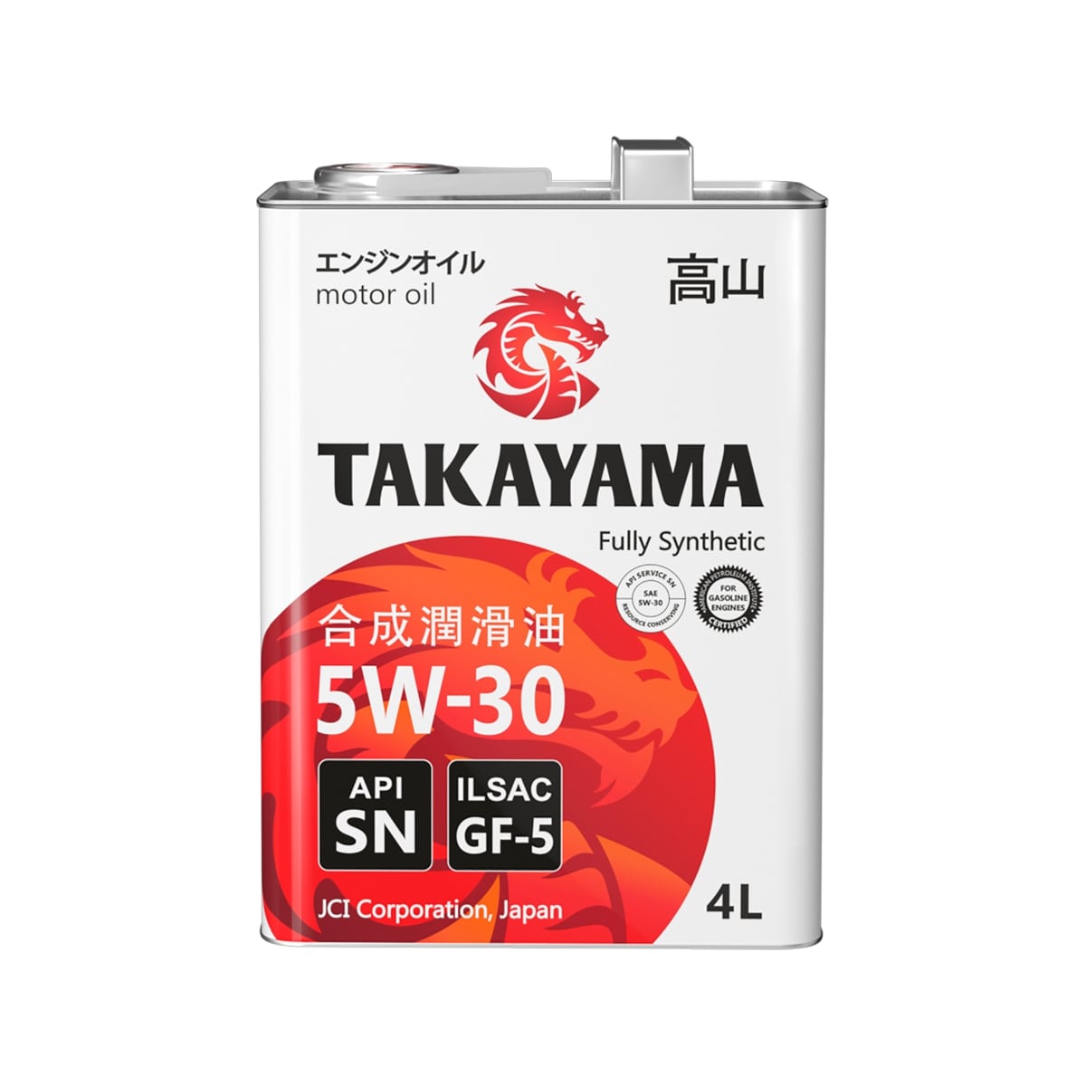 Масло моторное TAKAYAMA ADAPTEC 5W-30 GF-5 SN 4л.
