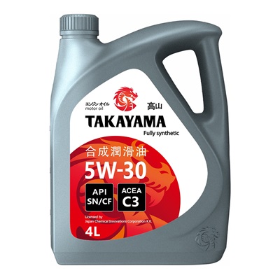 Масло моторное TAKAYAMA SAE 5W-30 API SN/СF С3 4л.