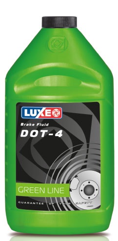 Жидкость тормозная LUXE DOT-4 910мл.