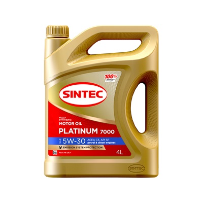 Масло моторное SINTEC Platinum 5W30 API SP ACEA C2/C3 4л.