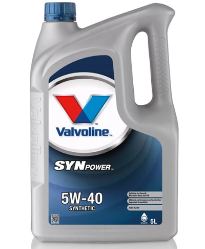 Масло моторное Valvoline SynPower Motor Oil SAE 5W-40 5л.
