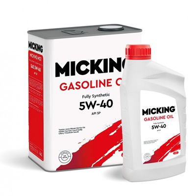 Масло моторное Micking Gasoline Oil MG1 5W-40 синтетическое API SP 4+1л.