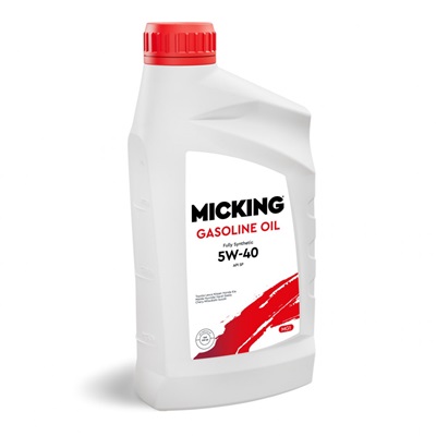 Масло моторное Micking Gasoline Oil MG1 5W-40 синтетическое API SP 1л.