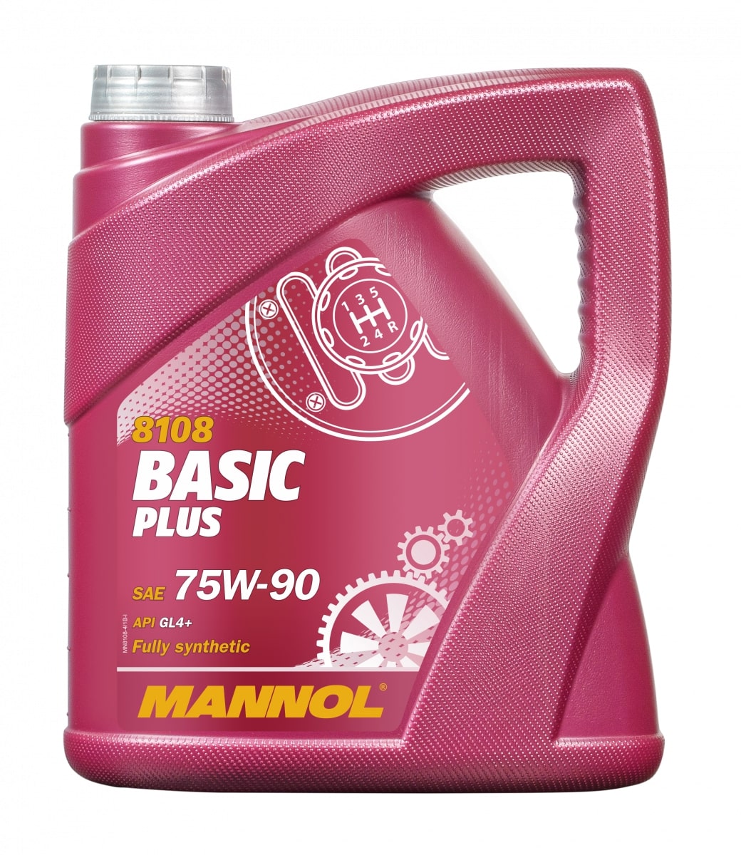 Масло трансмиссионное MANNOL Basic Plus 75W-90 GL-4+ 8108 4л.